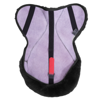 COUVRE SIEGE POUR SELLE ANGLAISE NOIR TAILLE PONEY