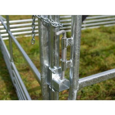 PANEL SECURITE POUR CHEVAUX AVEC PORTE COULISSANTE LONGUEUR 3M