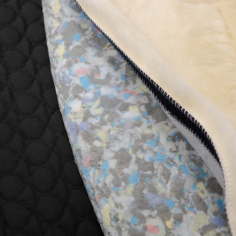 TAPIS POUR IBERICA NOIR/NATUREL TAILLE CHEVAL