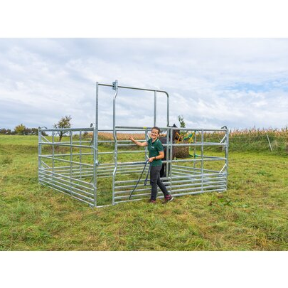 PANEL SECURITE POUR CHEVAUX AVEC PORTE COULISSANTE LONGUEUR 3M
