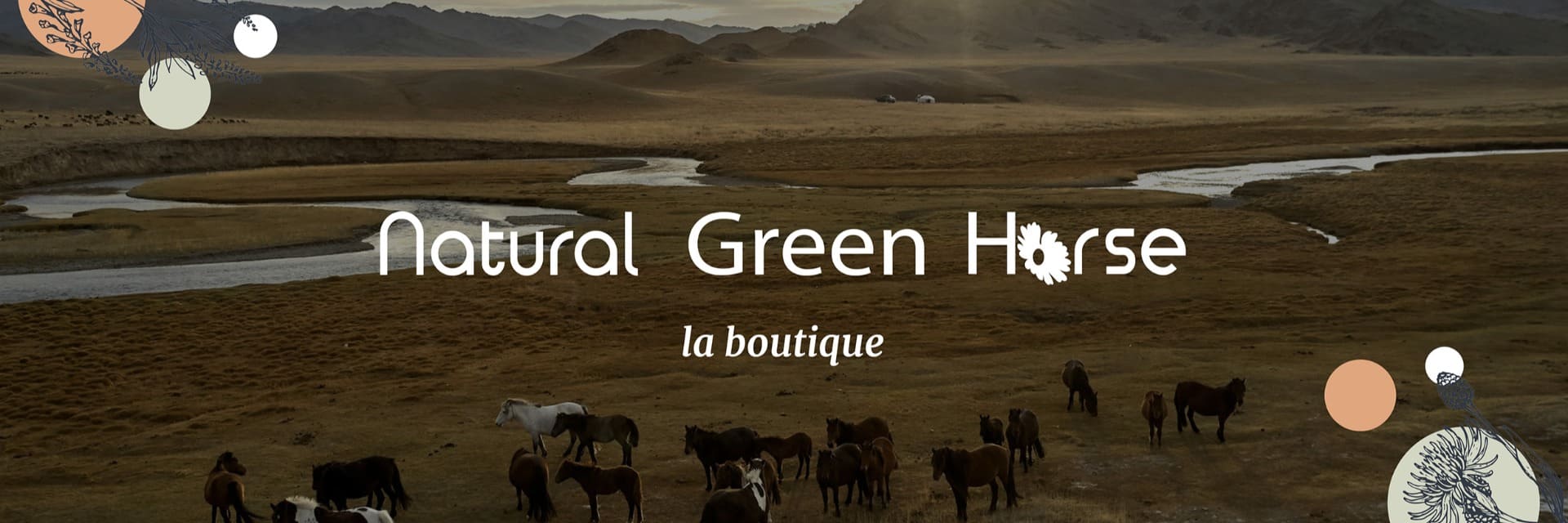 Boutique en ligne Natural Green Horse